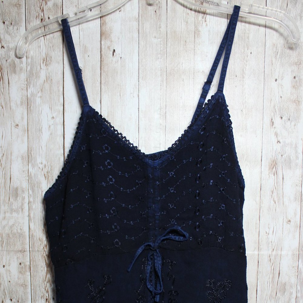 My Choice Navy Blue Camisole Tank Top Small